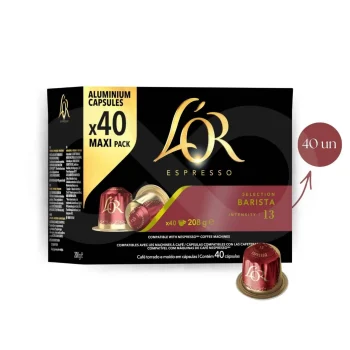 L´OR® Cápsulas Nespresso Barista 40 un.