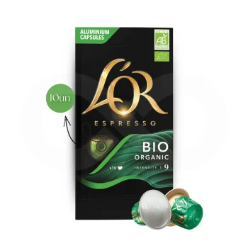 L´OR® Cápsulas Nespresso Bio Organic 10 un.
