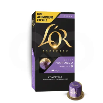 L´OR® Cápsulas Nespresso Lungo Profondo 10 un.