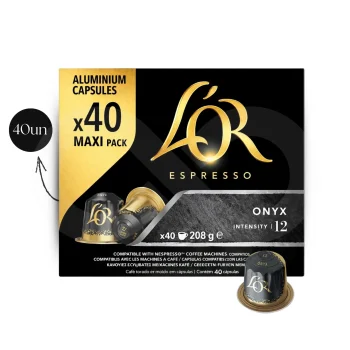 L´OR® Cápsulas Nespresso Onyx 40 un.