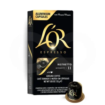 L´OR® Cápsulas Nespresso Ristretto 10 un.