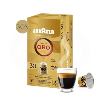 LAVAZZA® Cápsulas Nespresso Qualità Oro XL 30 un.
