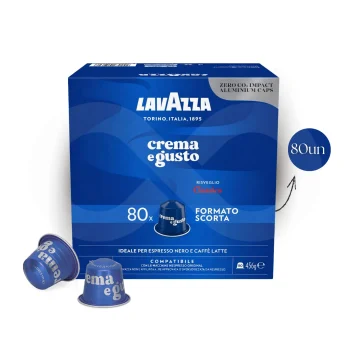 LAVAZZA® Cápsulas Nespresso Crema E Gusto Classico 80 un.