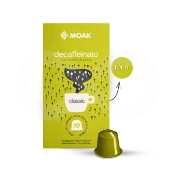 MOAK® Cápsulas Nespresso Decaf Classic 10 un.