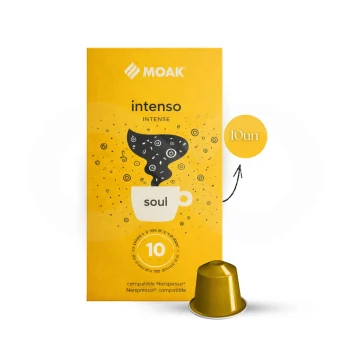 MOAK® Cápsulas Nespresso Intenso Soul 10 un.