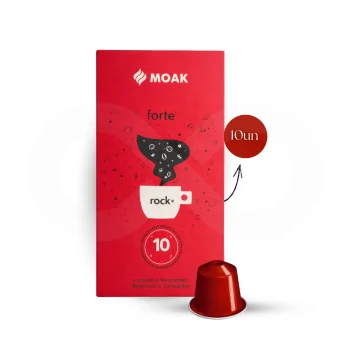 MOAK® Cápsulas Nespresso Forte Rock 10 un.