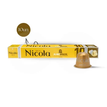 NICOLA® Cápsulas Nespresso Brasil 10 un.