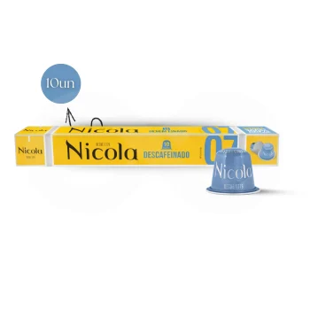 NICOLA® Cápsulas Nespresso Decaf 10 un.