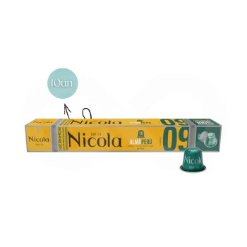 NICOLA® Cápsulas Nespresso Peru 10 un.