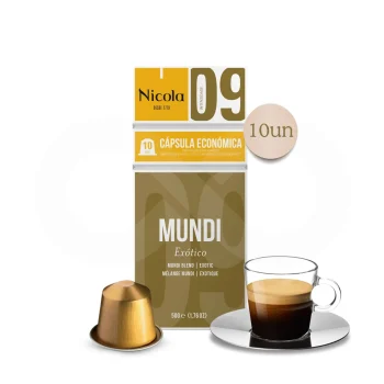 NICOLA® Cápsulas Nespresso Mundi 10 un.
