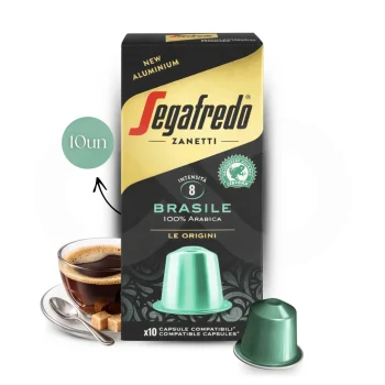 SEGAFREDO® Cápsulas Nespresso Brasile 10 un.