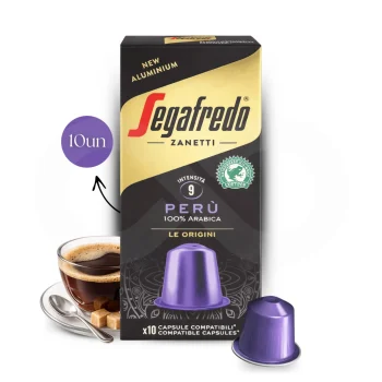SEGAFREDO® Cápsulas Nespresso Peru 10 un.