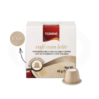 TORRIE® Cápsulas Nespresso Café Com Leite 10 un.