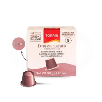 TORRIE® Cápsulas Nespresso Compostável Classico 10 un.