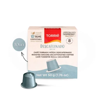 TORRIE® Cápsulas Nespresso Compostável Decaf 10 un.