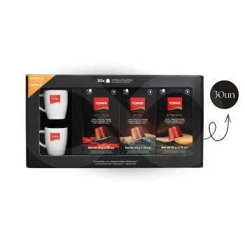 TORRIE® Cápsulas Nespresso Pack Aluminio
