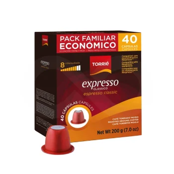 TORRIE® Cápsulas Nespresso Expresso 40 un.