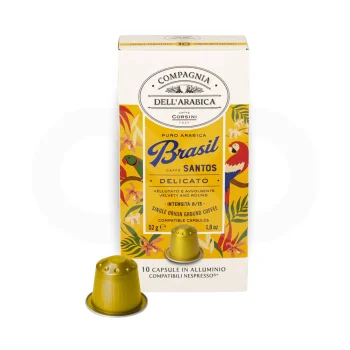 COMPAGNIA DELL ARABICA® Cápsulas Nespresso Brasil 10 un.