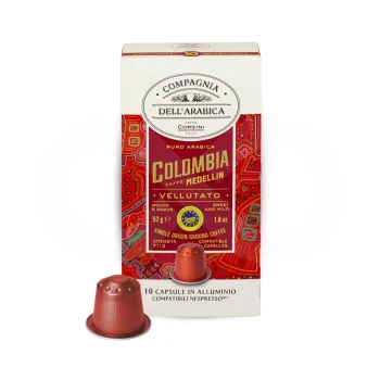 COMPAGNIA DELL ARABICA® Cápsulas Nespresso Colombia 10 un.
