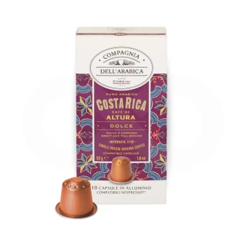 COMPAGNIA DELL ARABICA® Cápsulas Nespresso Costa Rica 10 un.