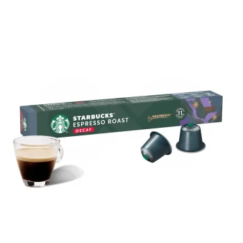 STARBUCKS® Cápsulas Nespresso Espresso Roast Decaf 10 un.