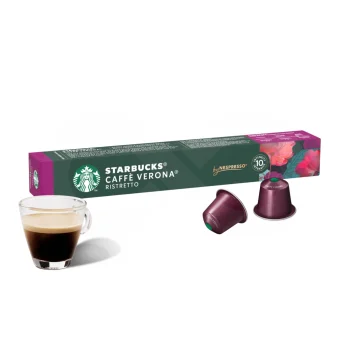 STARBUCKS® Cápsulas Nespresso Ristretto Caffè Verona 10 un.
