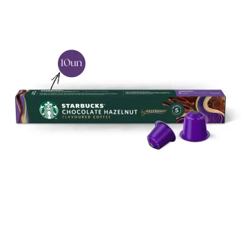 STARBUCKS® Cápsulas Nespresso Chocolate Hazelnut 10 un.