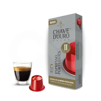 CHAVE D OURO® Cápsulas Nespresso Espresso Português 10 un.