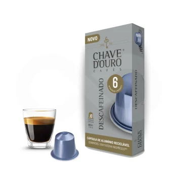 CHAVE D OURO® Cápsulas Nespresso Decaf 10 un.