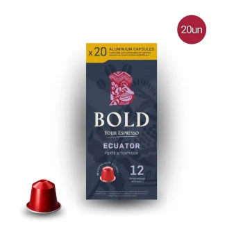 BOLD® Ecuator Cápsulas Nespresso 20 uni