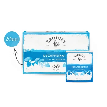 BRODIES® Chá Decaffeinated 20 un.