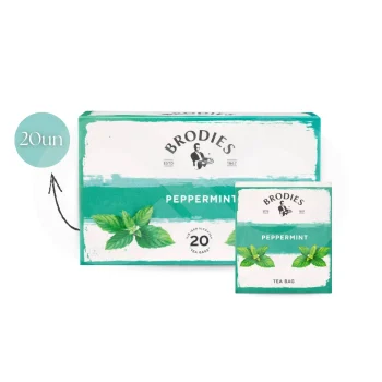 BRODIES® Chá Peppermint 20 un.