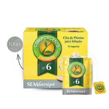 CEM POR CENTO® Chá Sem Barriga 10 un.