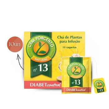 CEM POR CENTO® Chá Controlo Diabetes 10 un.