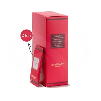 DAMMANN FRÈRES® Chá Carcadet Nuit D´Été 24 un.