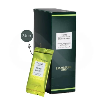 DAMMANN FRÈRES® Chá Tisane Fruits Rouge 24 un.