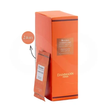 DAMMANN FRÈRES® Chá Rooibos Carrot Cake 24 un.