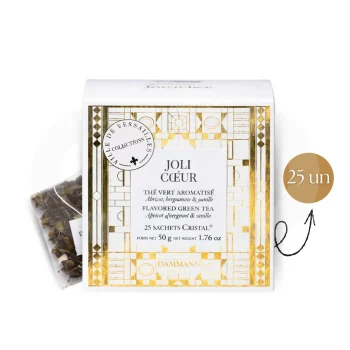 DAMMANN FRÈRES® Chá Joli Coeur 25 un.