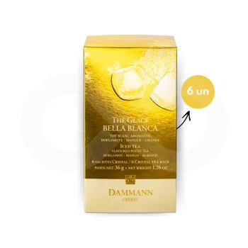 DAMMANN FRÈRES® Chá Thé Glacé Bella Blanca 6 un.