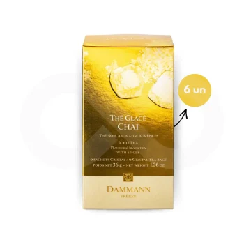 DAMMANN FRÈRES® Chá Thé Glacé Chaï 6 un.
