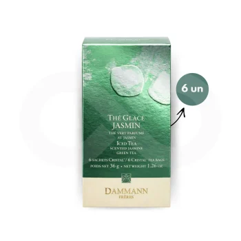 DAMMANN FRÈRES® Chá Thé Glacé Jasmin 6 un.