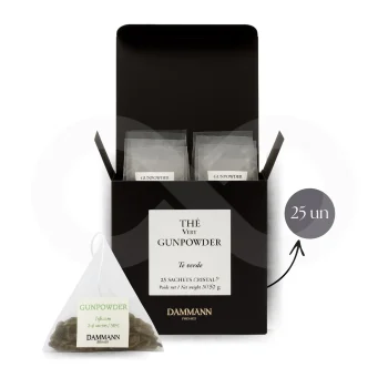 DAMMANN FRÈRES® Chá Gunpowder Cubo 25 un.