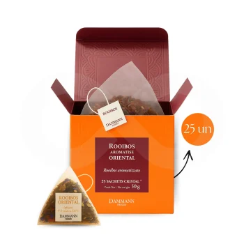 DAMMANN FRÈRES® Chá Rooibos Oriental 25 un.