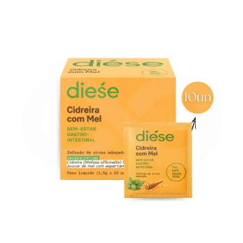 DIESE® Chá Cidreira Com Mel 10 un.