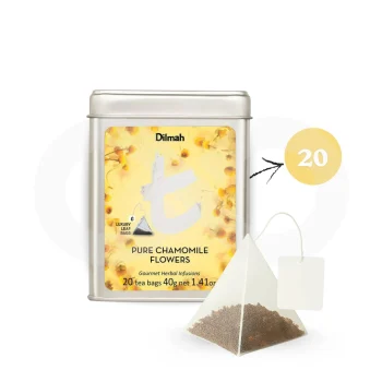 DILMAH® Chá Pure Chamomile Flowers 20 un.