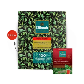 DILMAH® Chá English Breakfast 100 un.