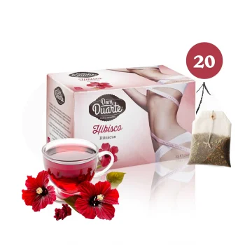DOM DUARTE® Chá Hibisco 20 un.