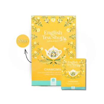 ENGLISH TEA SHOP® Chá Chamomile 20 un.