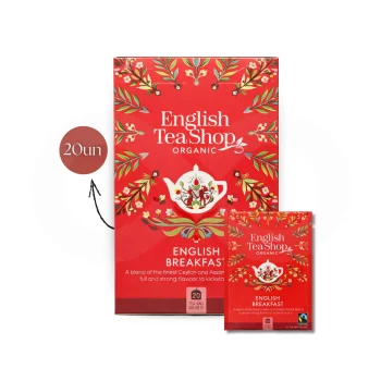 ENGLISH TEA SHOP® Chá English Breakfast 20 un.