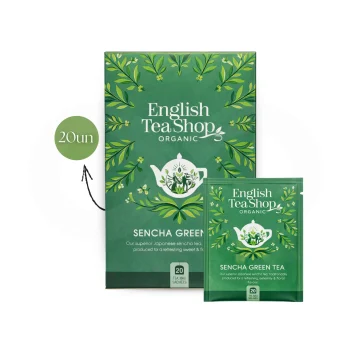 ENGLISH TEA SHOP® Chá Sencha Verde 20 un.